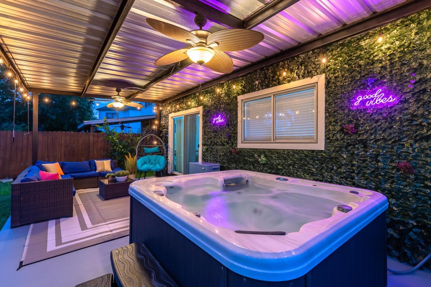 Ferienhaus Gameroom, Bbq & Hot-tub By Lackland & Seaworld