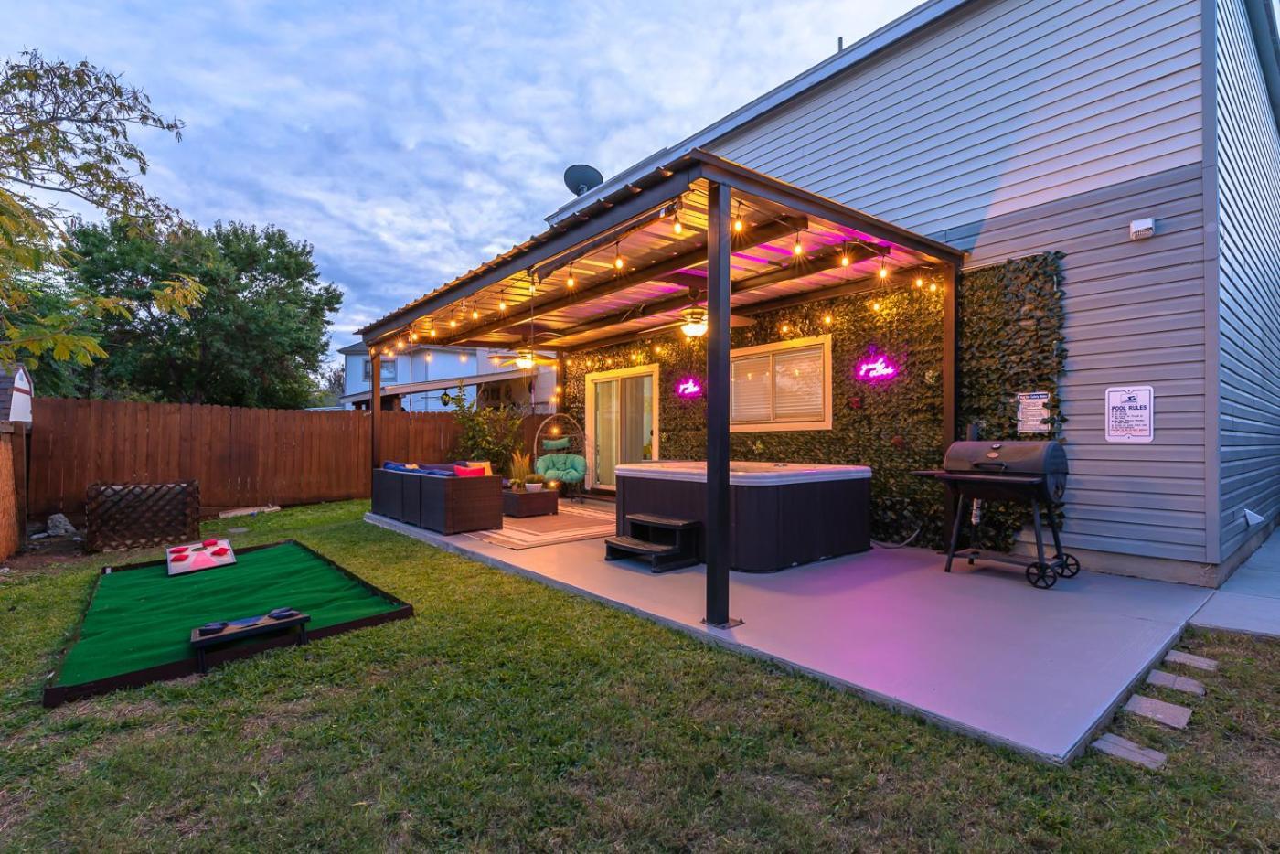 Ferienhaus Gameroom, Bbq & Hot-tub By Lackland & Seaworld *